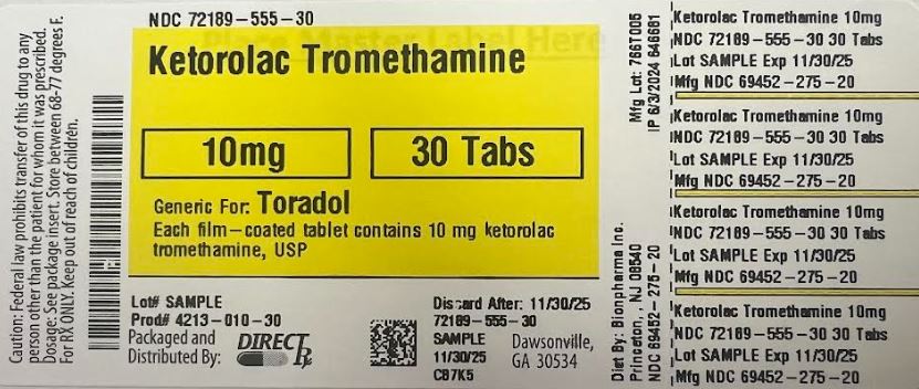Pill image for Ketorolac Tromethamine