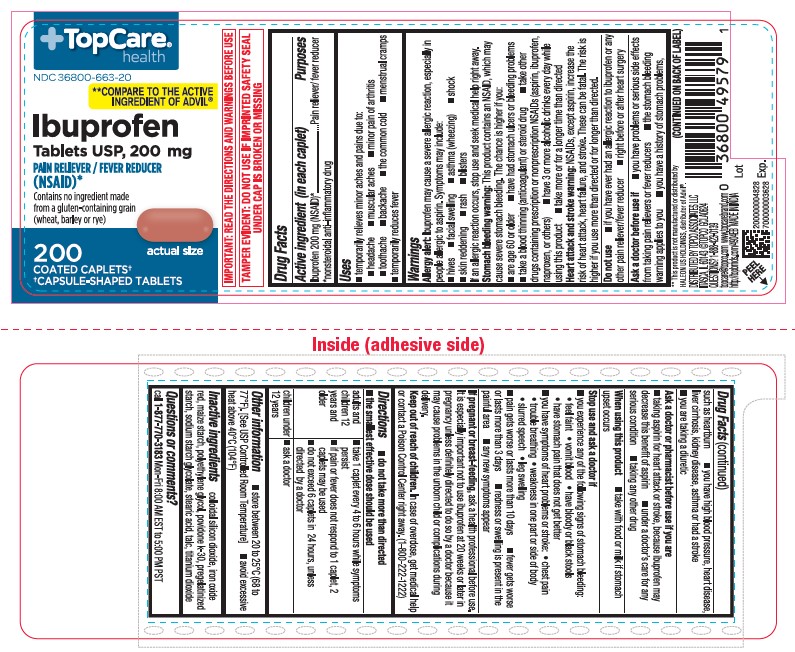 Pill image for Ibuprofen Tablets Usp, 200 Mg