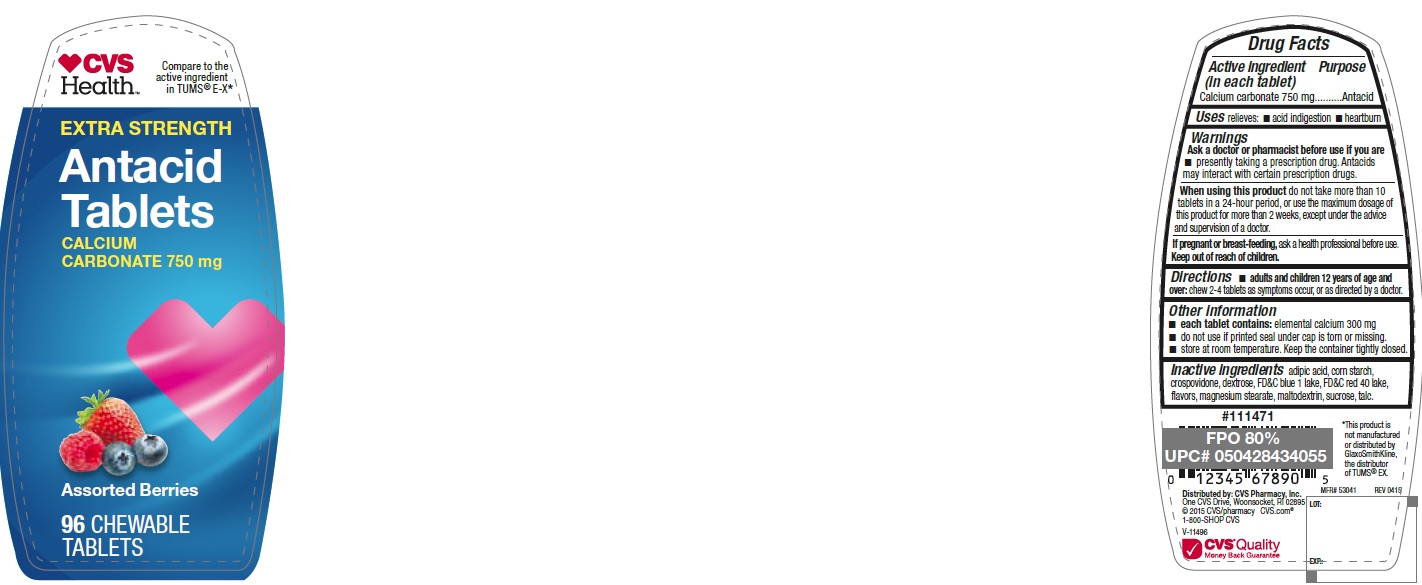 Pill image for Extra Strength Antacid Assorted Berry Tablets