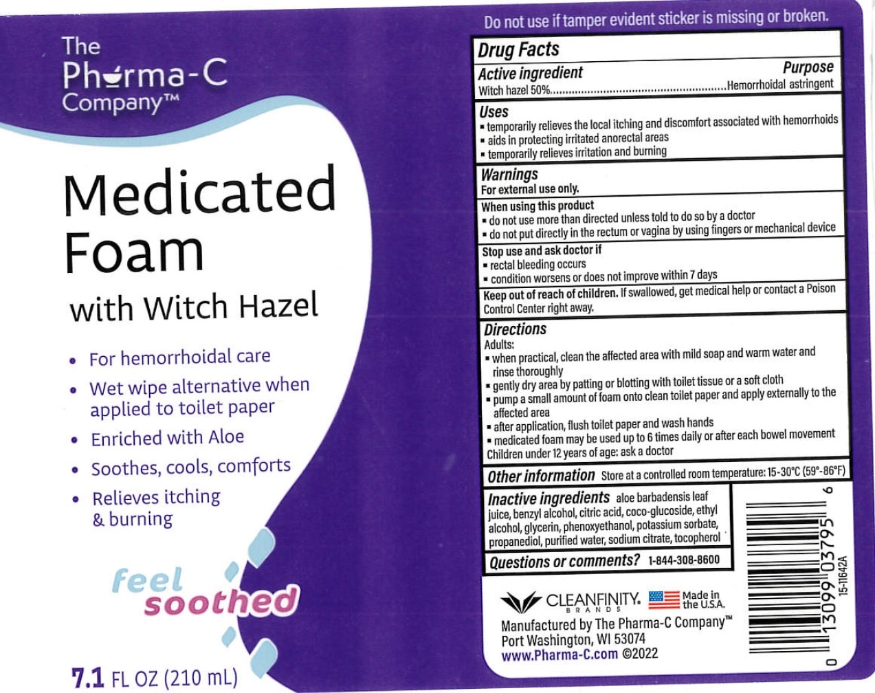 Pill image for The Pharma C Company Medicated Foam With Witch Hazel