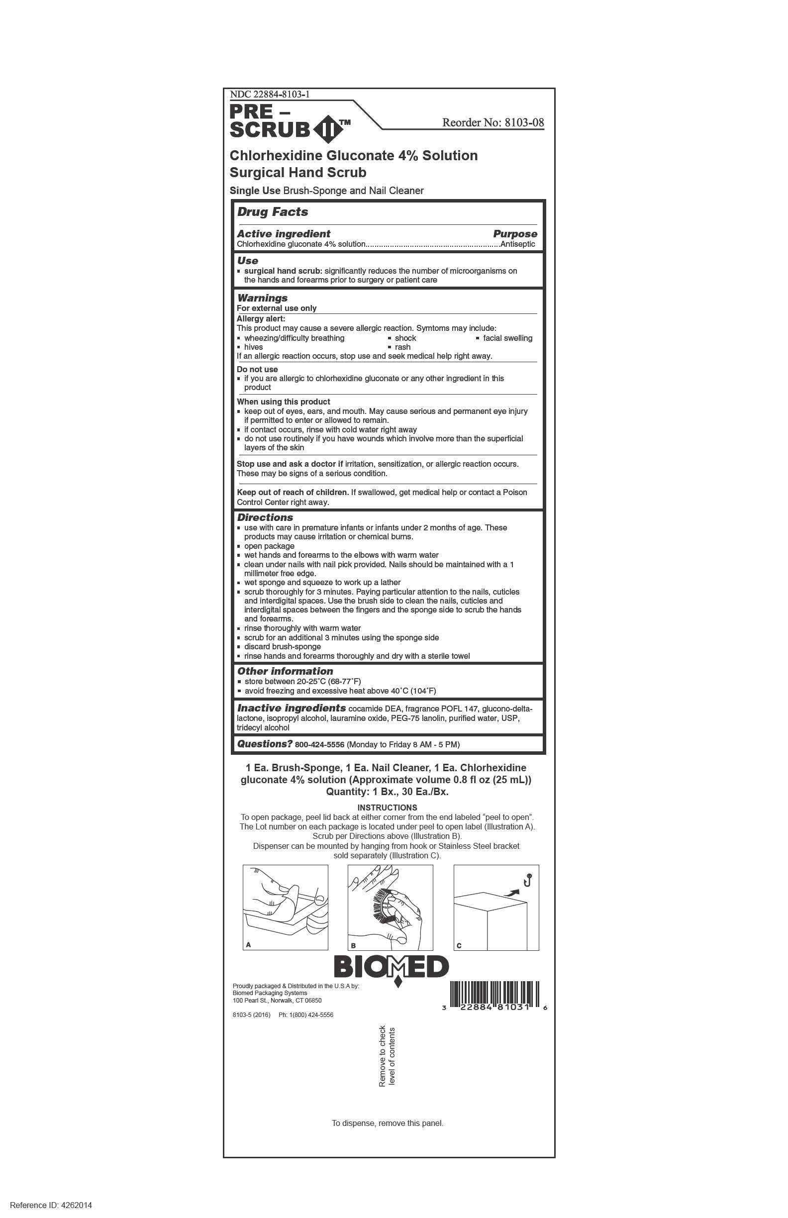 Pill image for Pre-scrub Ii Surgical Hand Scrub