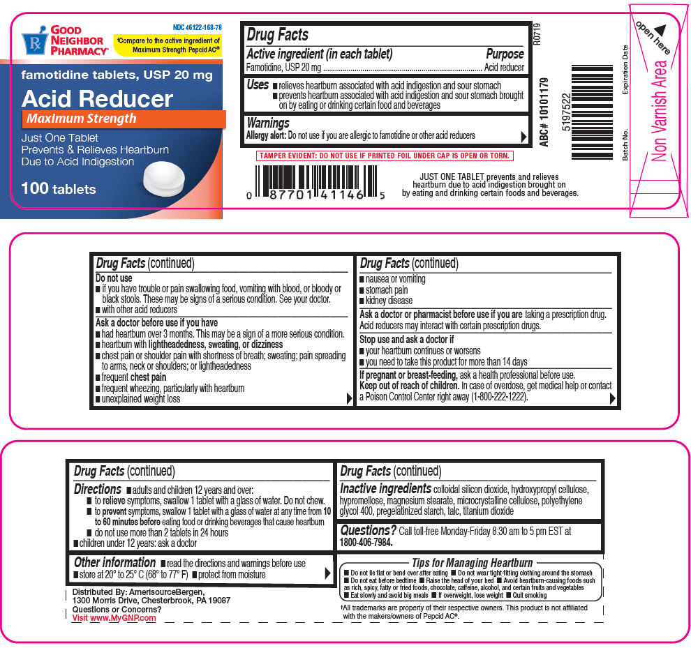 Pill image for Famotidine