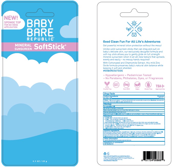 Pill image for Baby Bare Republic Mineral Sunscreen Softstick Spf 50