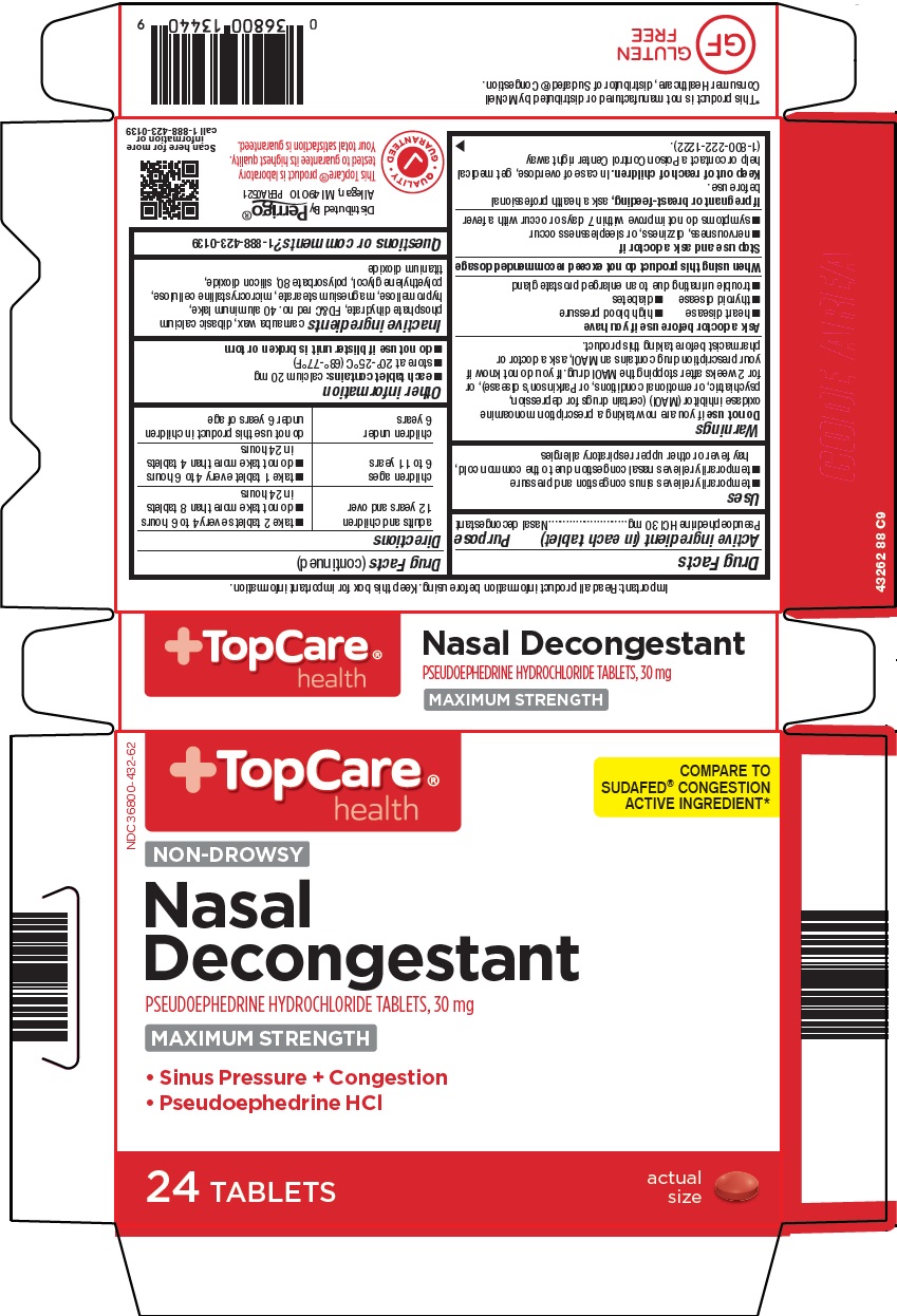 Pill image for Topco Associates Llc. Nasal Decongestant Drug Facts