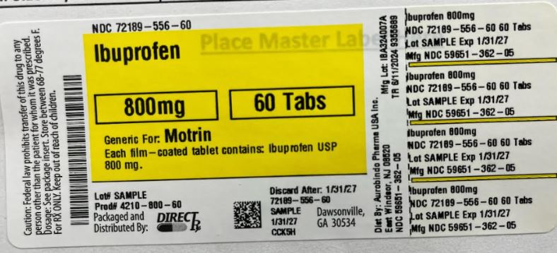 Pill image for Ibuprofen