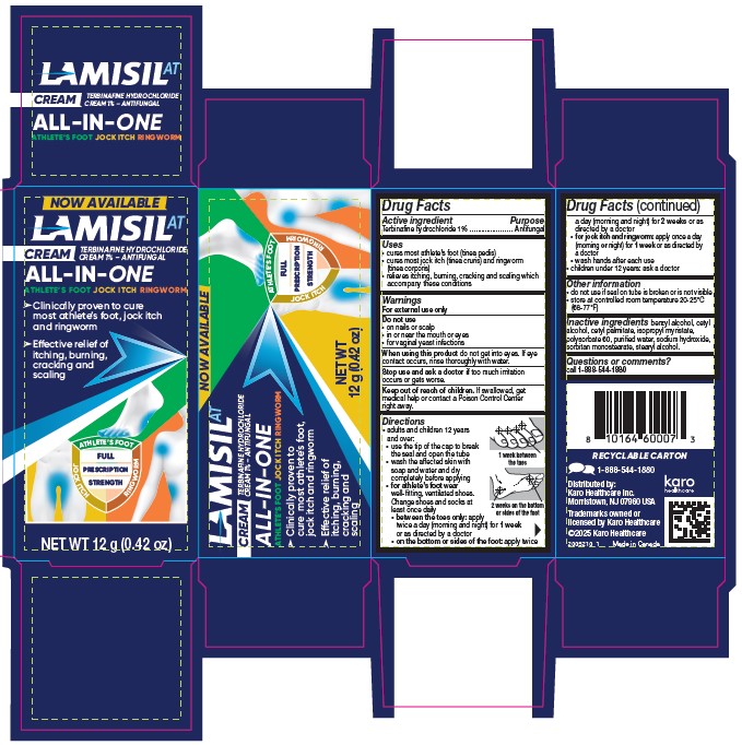 Pill image for Lamisil At (terbinafine Hydrochloride) Cream 1% 12 G