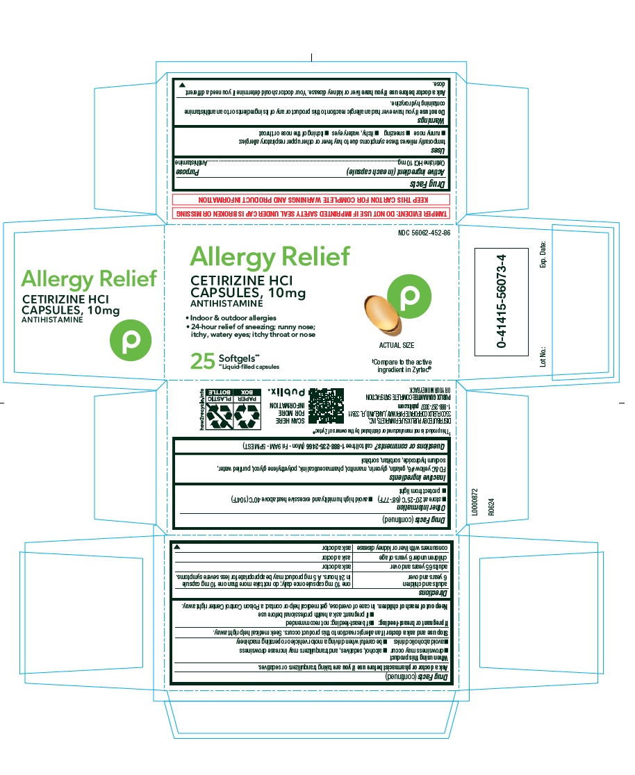 Pill image for Cetirizine Hcl Capsules, 10 Mg-publix