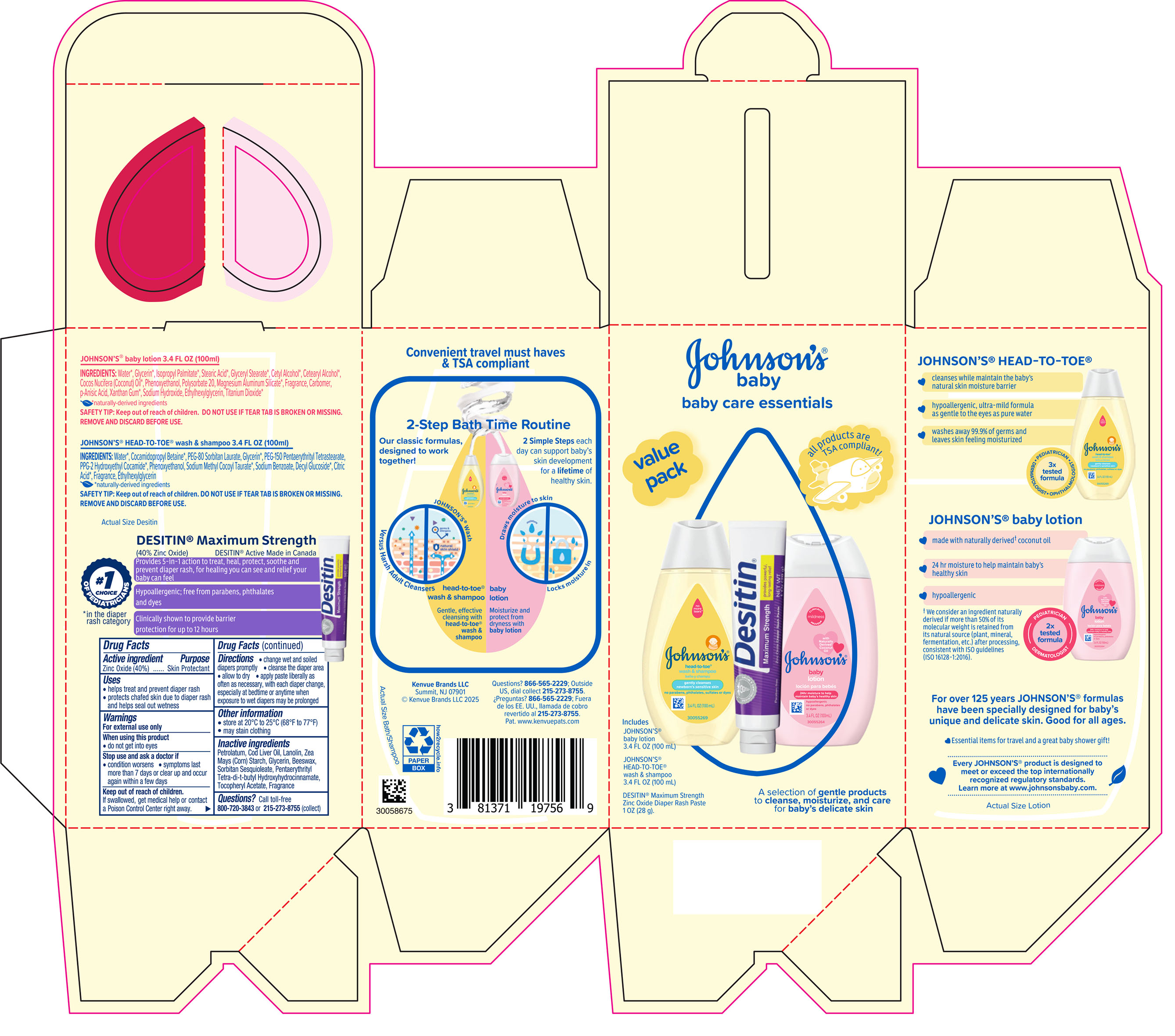 Pill image for Johnsons Baby Care Essentials Gift Set