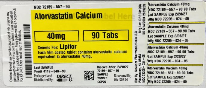 Pill image for Atorvastatin Calcium