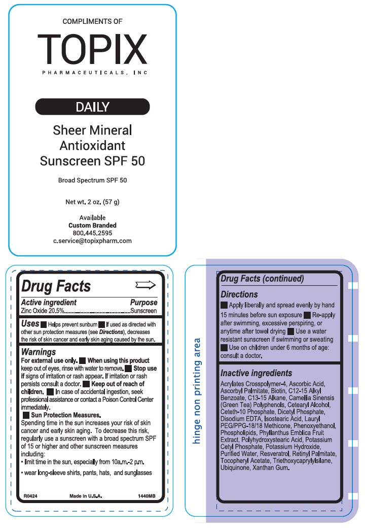 Pill image for Sheer Mineral Antioxidant Sunscreen