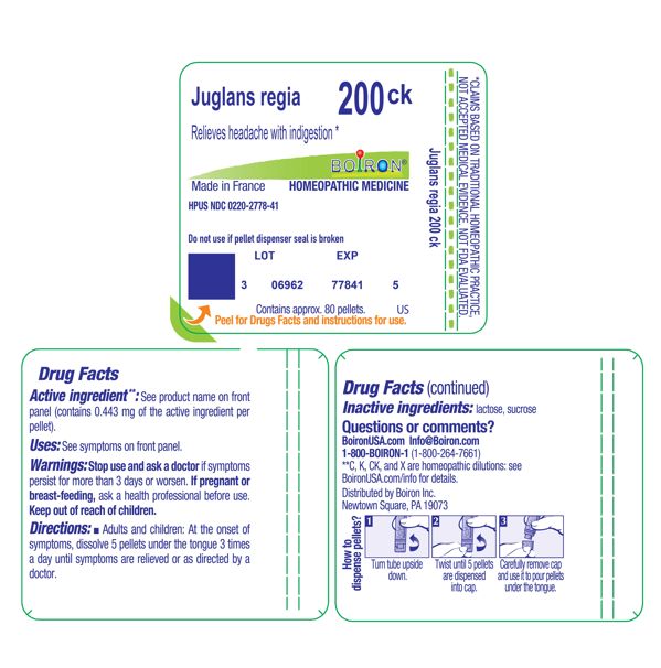 Pill image for Juglans Regia 200ck