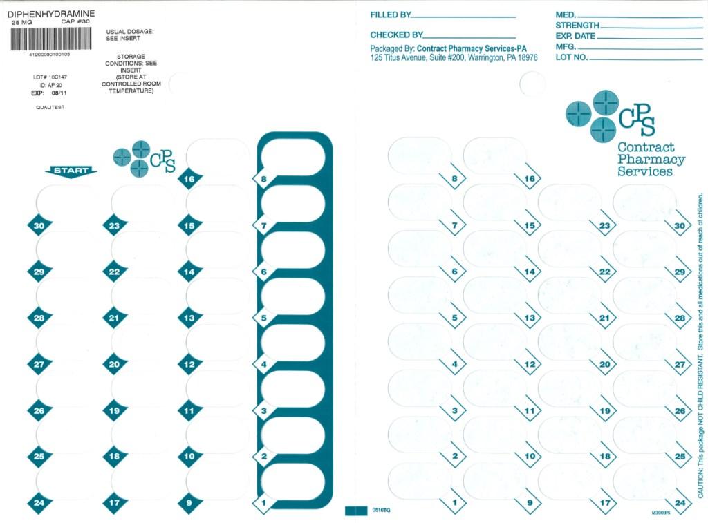Pill image for Diphenhydramine Hydrochloride Capsules