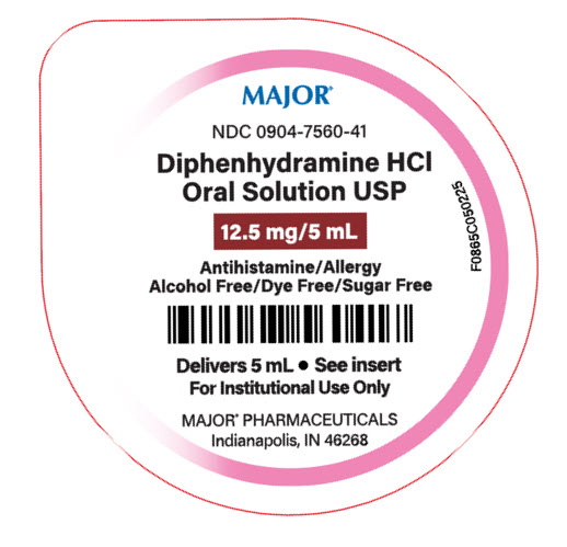 Pill image for Diphenyhydramine Hcl Oral Solution, Usp