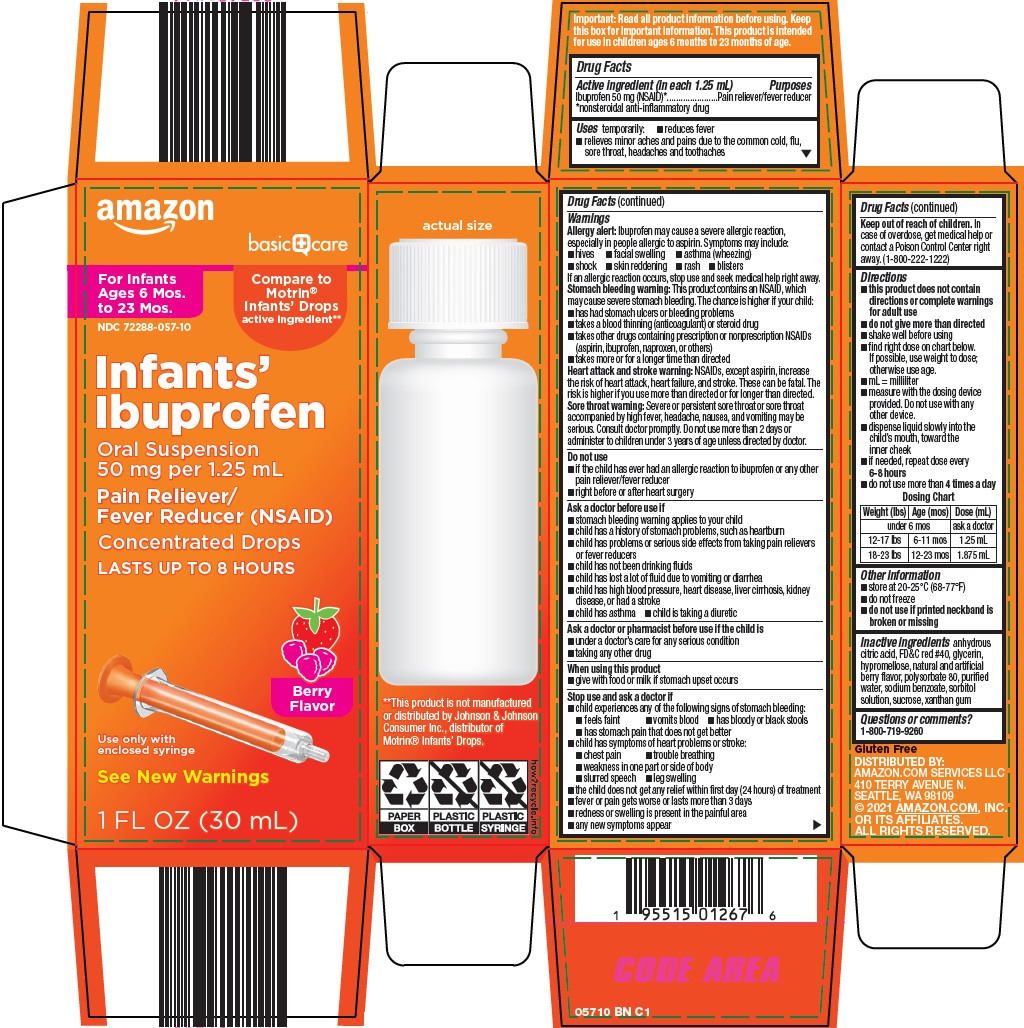 Pill image for Amazon Infants’ Ibuprofen Drug Facts