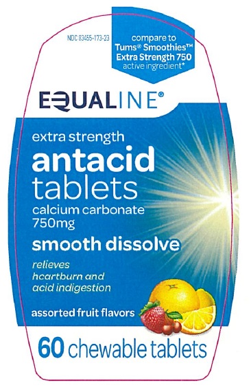 Pill image for Equaline Extra Strength Smooth Antacid Assorted Fruit 173