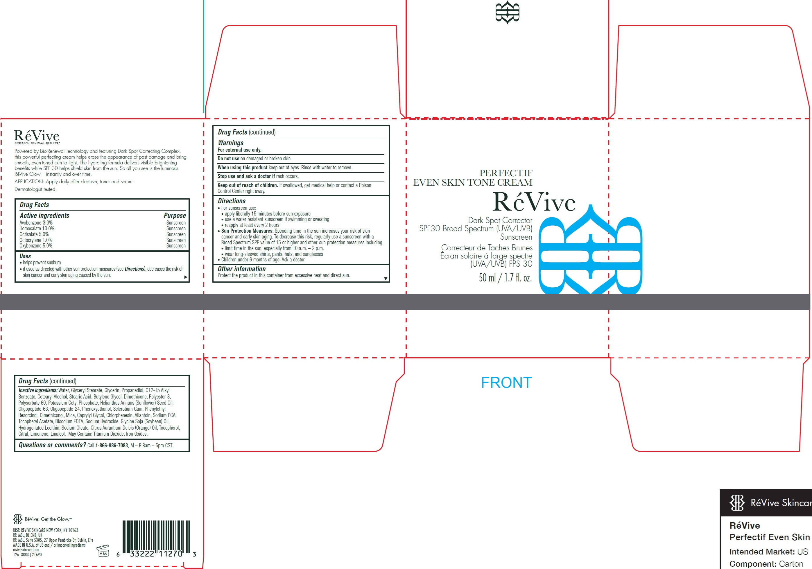 Pill image for Perfectif Even Skin Tone Cream Broad Spectrum Spf 30 Sunscreen