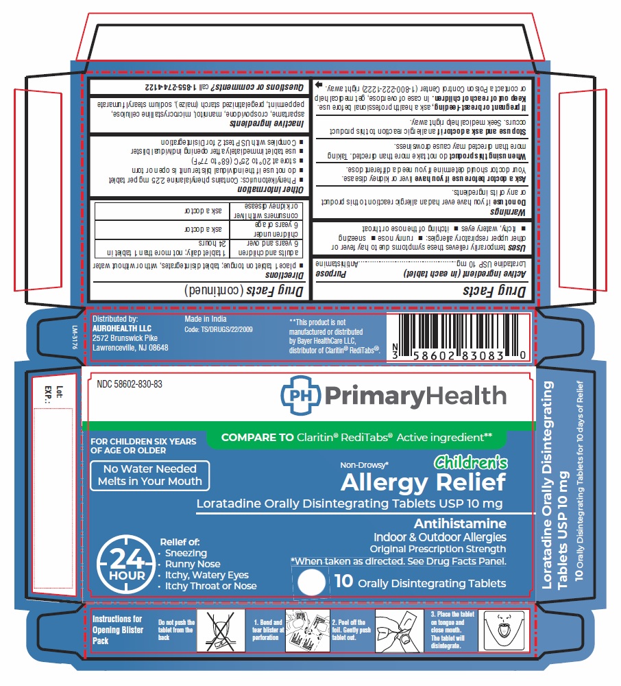 Pill image for Loratadine Orally Disintegrating Tablets Usp 10 Mg