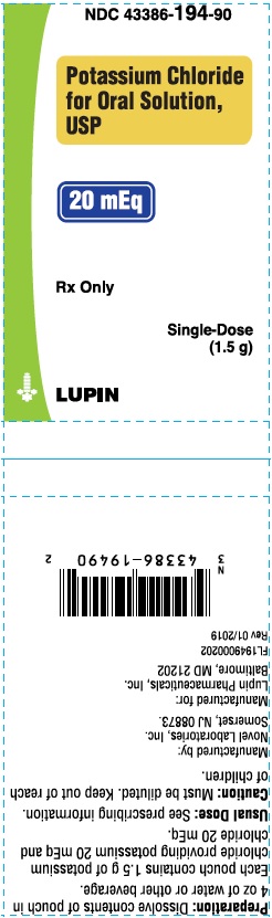 Pill image for These Highlights Do Not Include All The Information Needed To Use Potassium Chloride Safely And Effectively. See Full Prescribing Information For Potassium Chloride