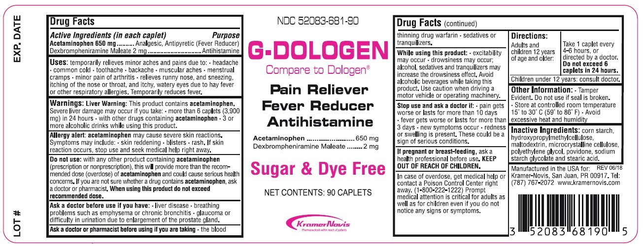 Pill image for G-dologen
