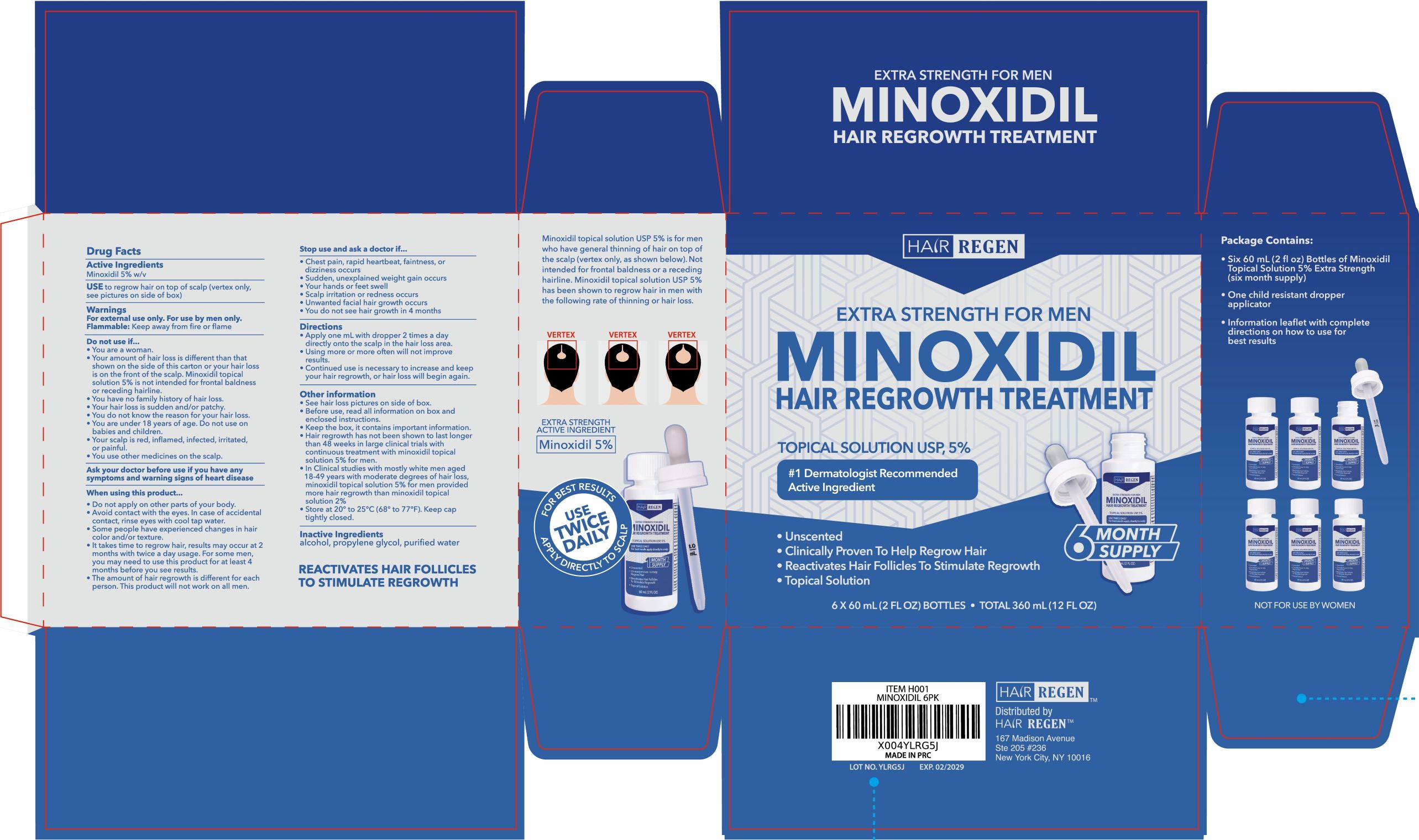 Pill image for Minoxidil 5% For Hair Regen
