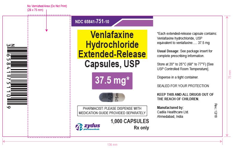 Pill image for Venlafaxine Hydrochloride Extended-release Capsules