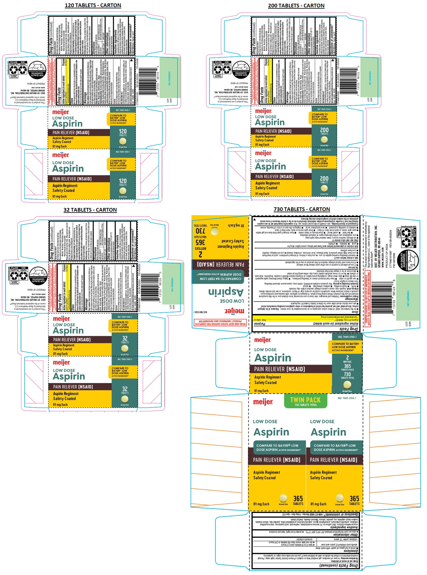 Pill image for Meijer Low Dose Aspirin