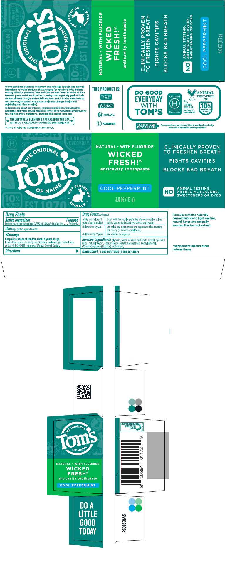 Pill image for Tom's Wicked Fresh®