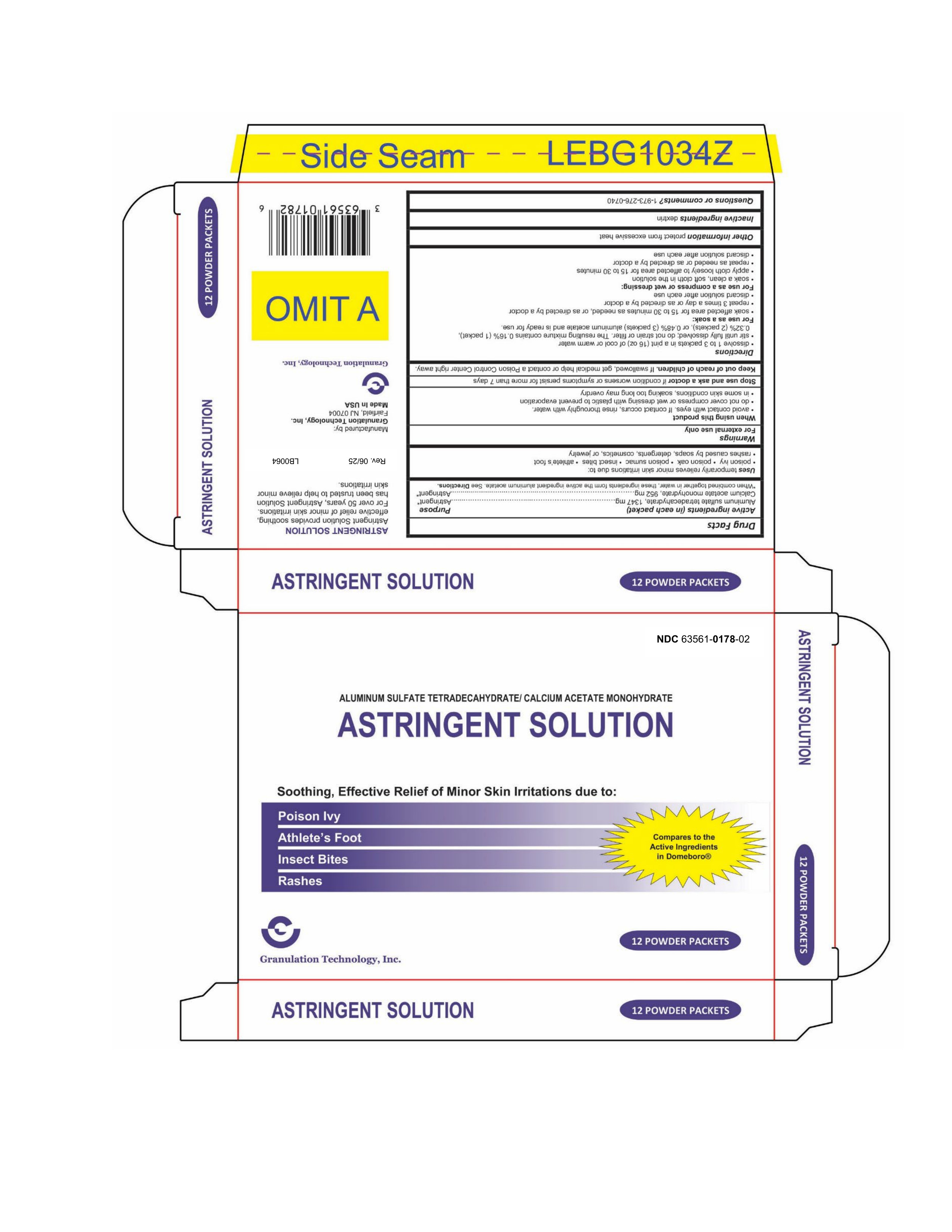 Pill image for Astringent Solution