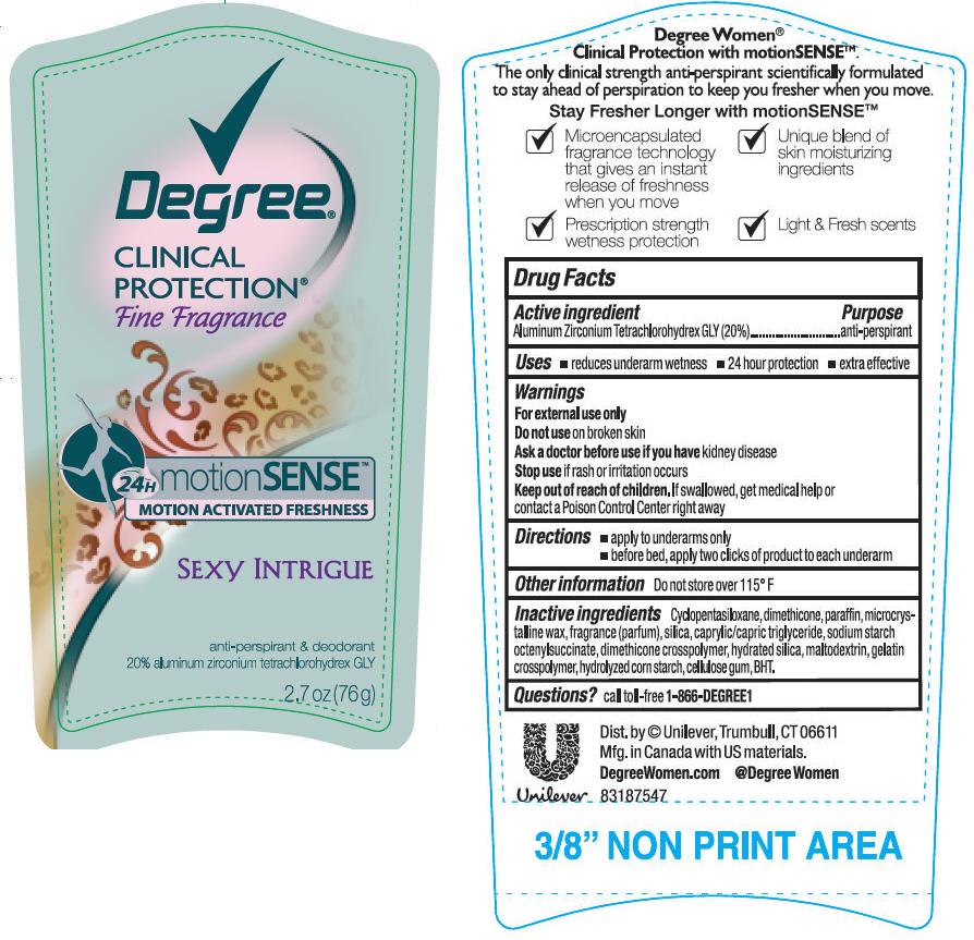 Pill image for Degree Clinical Protection Motion Sense Sexy Intrigue Antiperspirant Deodorant