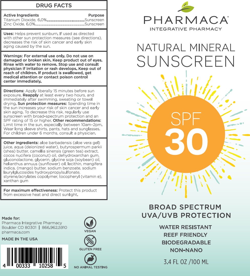 Pill image for Pharmaca Natural Mineral Sunscreen Spf-30