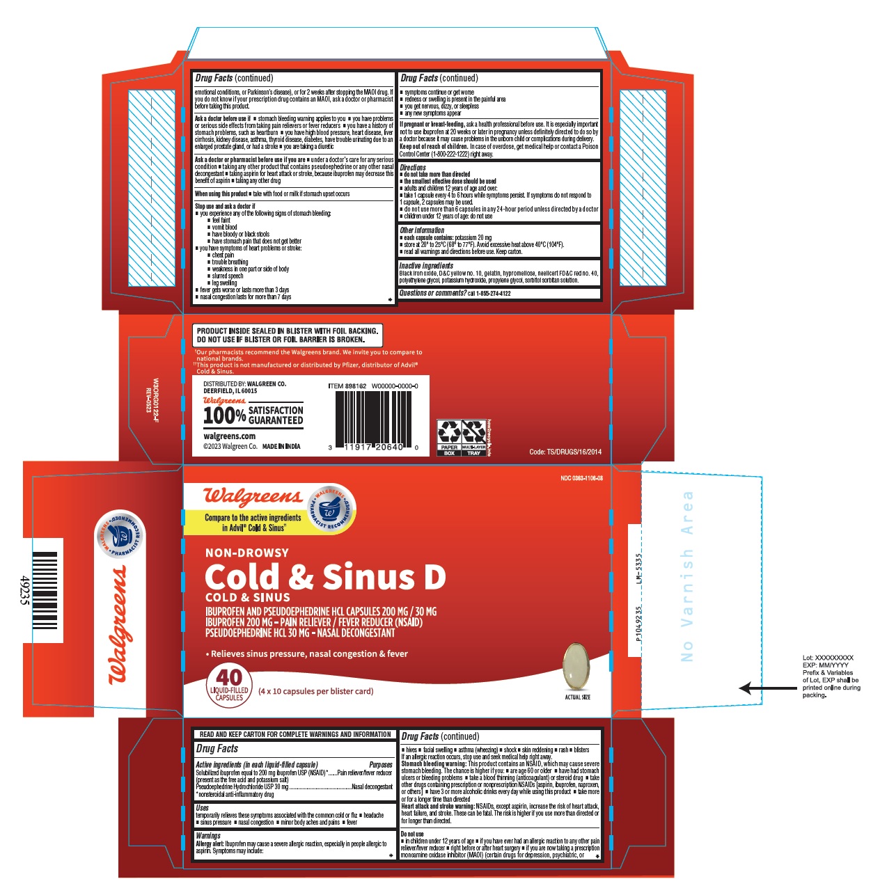 Pill image for Ibuprofen And Pseudoephedrine Hcl Capsules 200 Mg/30 Mg