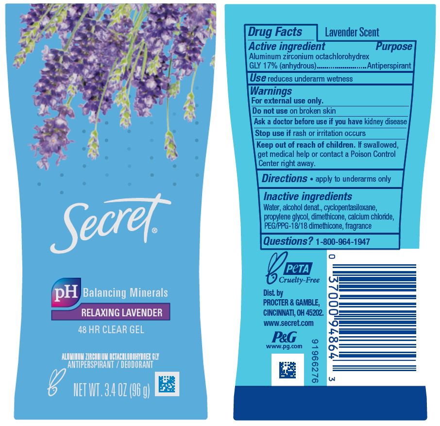 Pill image for Secret Relaxing Lavender Invisible Solid