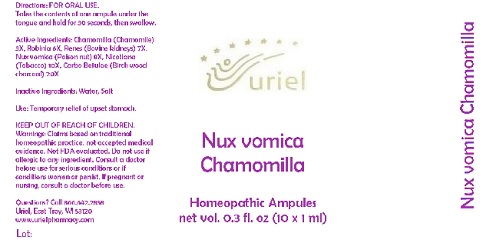 Pill image for Nux Vomica Chamomilla