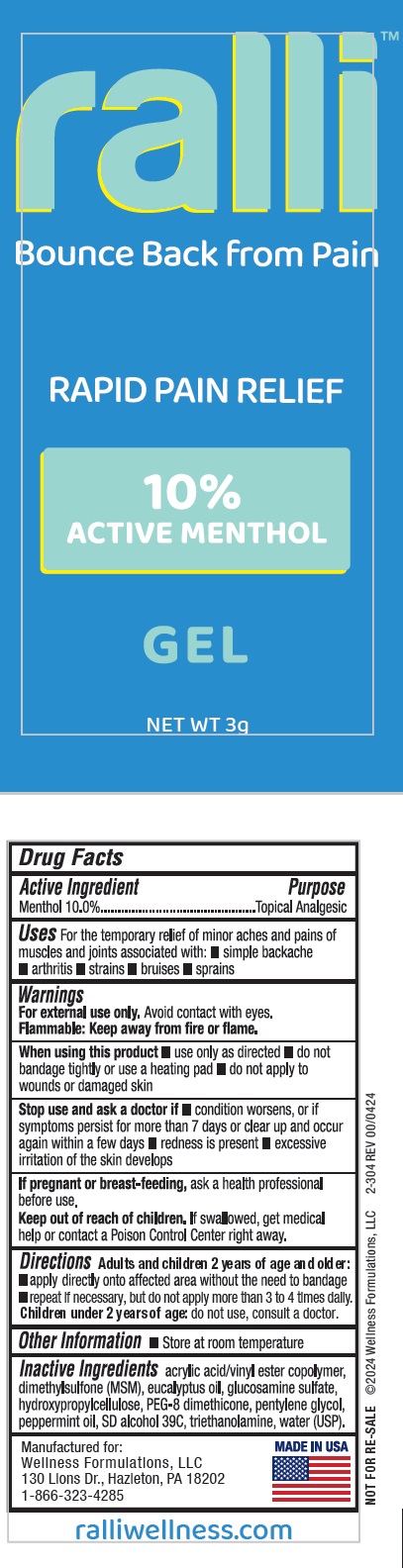 Pill image for Ralli Rapid Pain Relief Gel