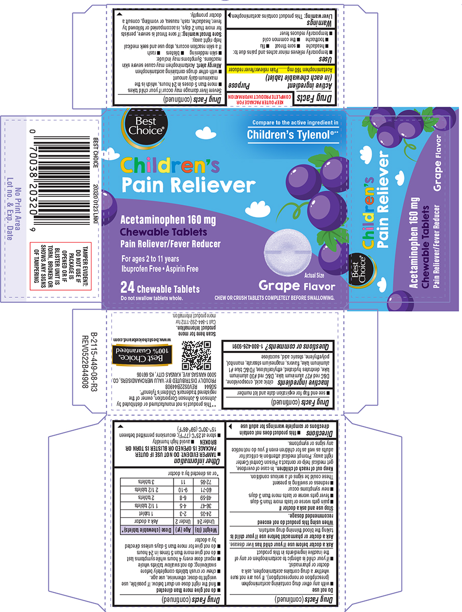 Pill image for Best Choice 44-449-children
