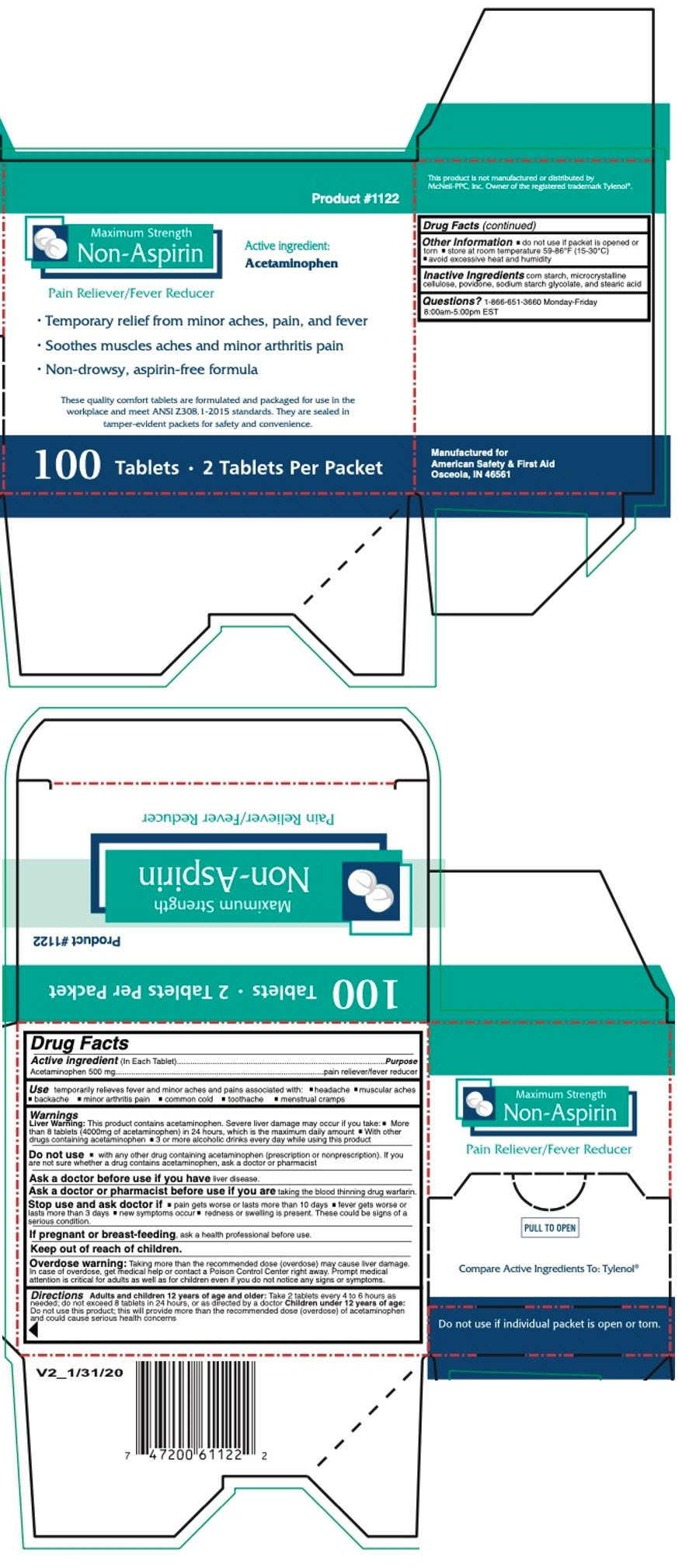 Pill image for Maximum Strength Non-aspirin