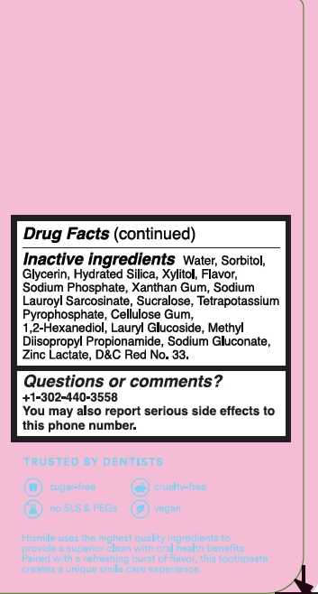 Pill image for Cotton Candy Flavor Sodium Fluoride Anticavity Toothpaste