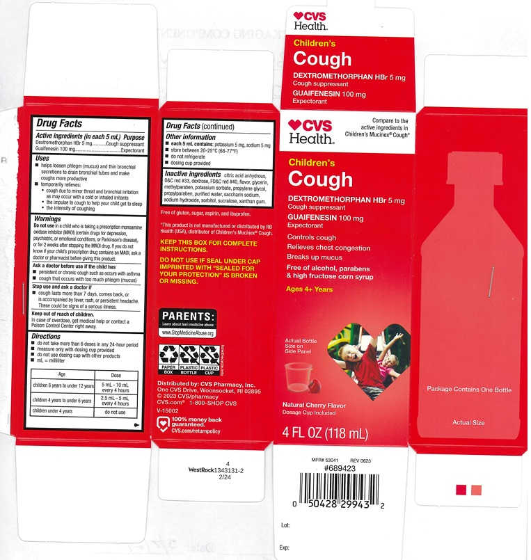 Pill image for Childrens Mucus And Cough 