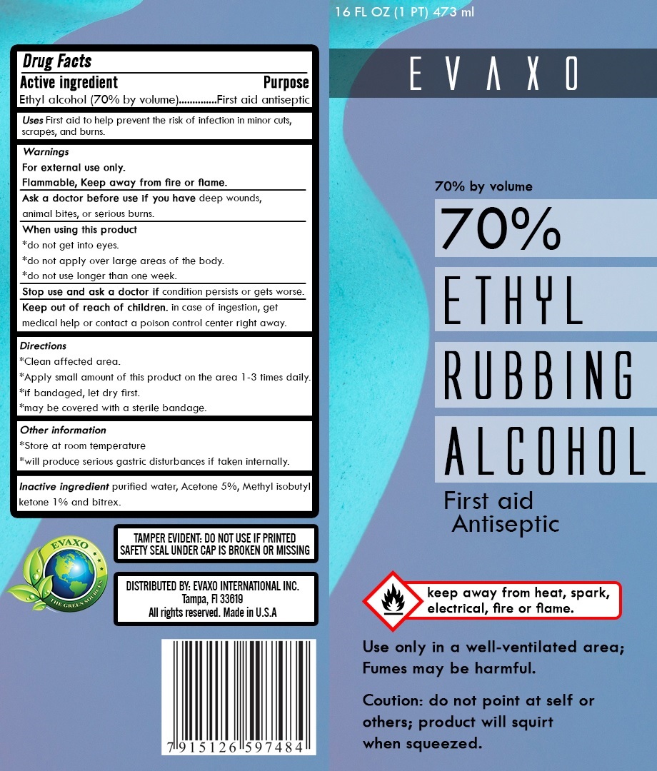 Pill image for Evaxo 70% Ethyl Rubbing Alcohol