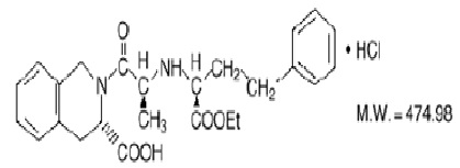 Pill image for Quinapril And Hydrochlorothiazide Tablets, Usp