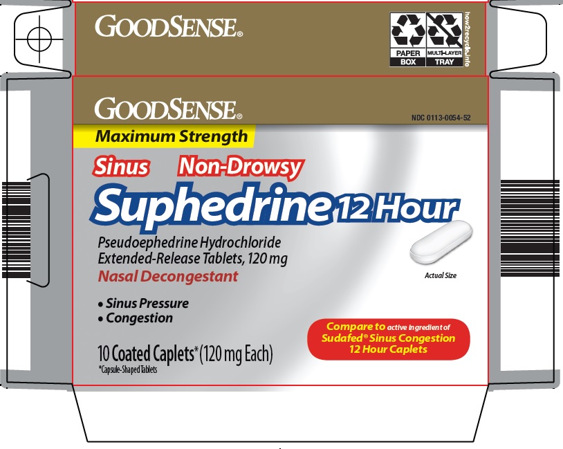 Pill image for Perrigo Suphedrine 12 Hour Drug Facts