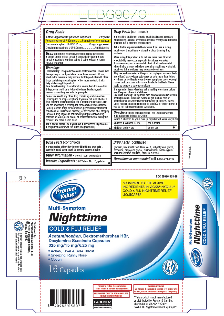 Pill image for Nighttime Cold And Flu