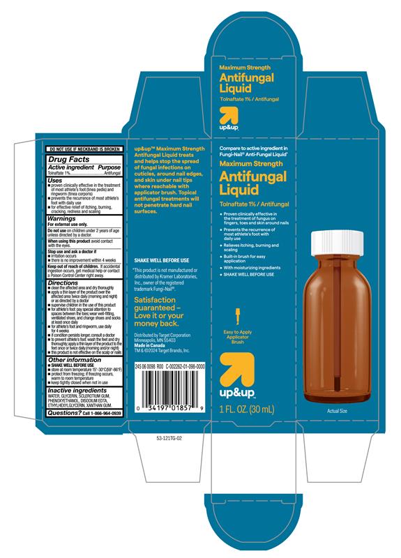 Pill image for up & up anti-fungal liquid