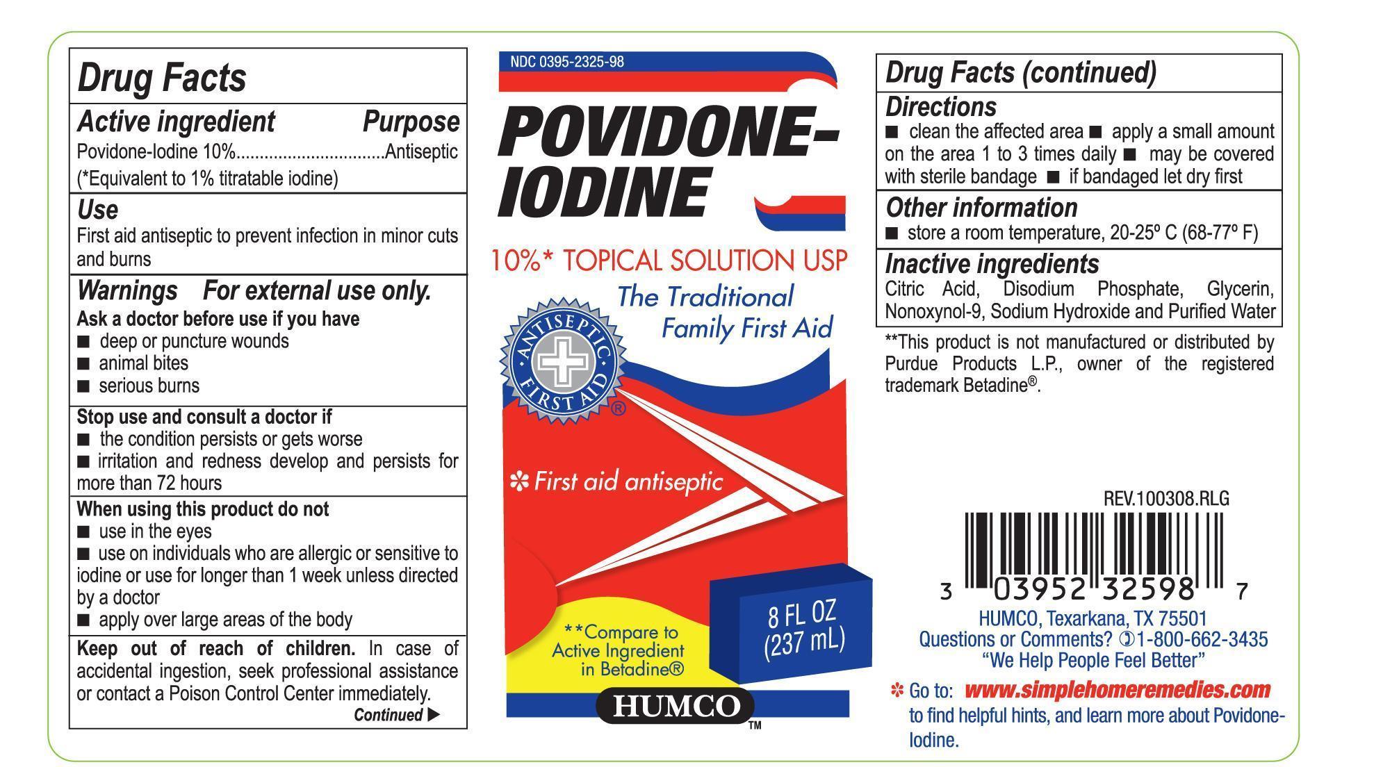 Pill image for Humco Povidone Iodine