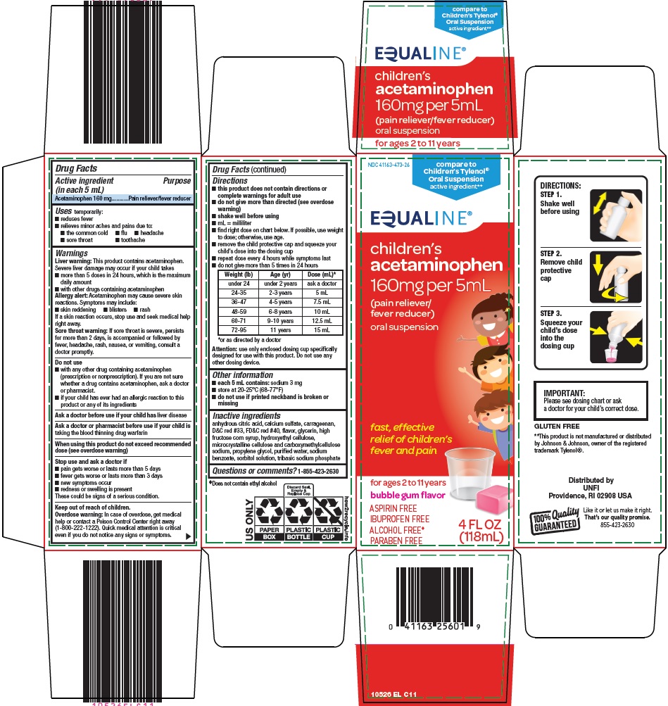 Pill image for Supervalu Inc. Children’s Acetaminophen Drug Facts