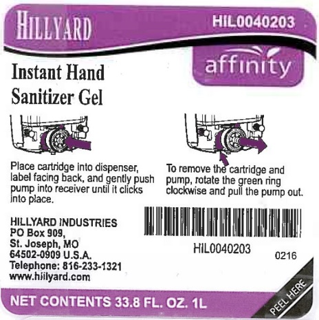 Pill image for Hillyard Instant Hand Sanitizer Gel