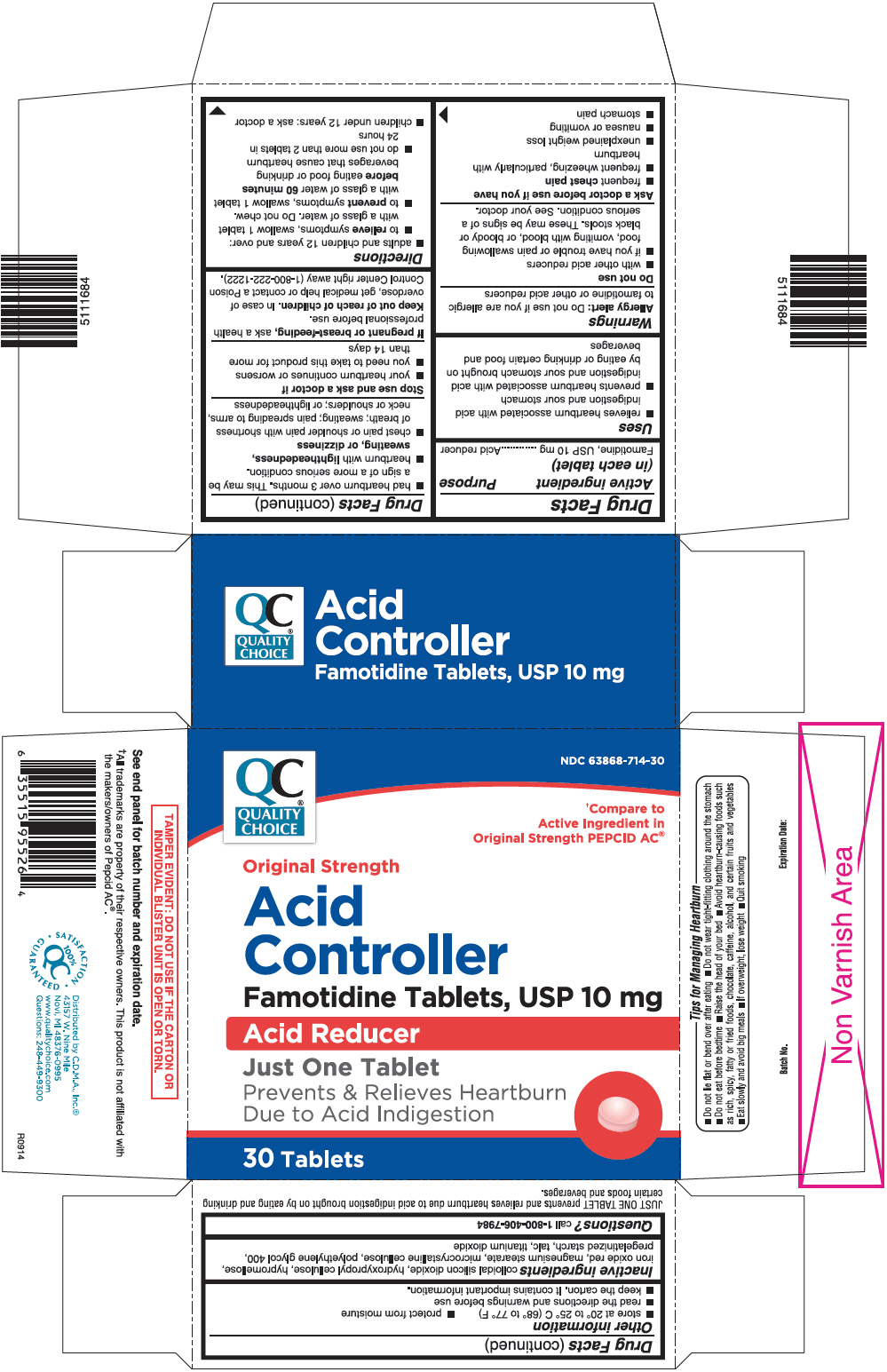 Pill image for drug facts