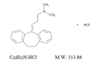 Pill image for Amitriptyline Hydrochloride Tablets, Usp