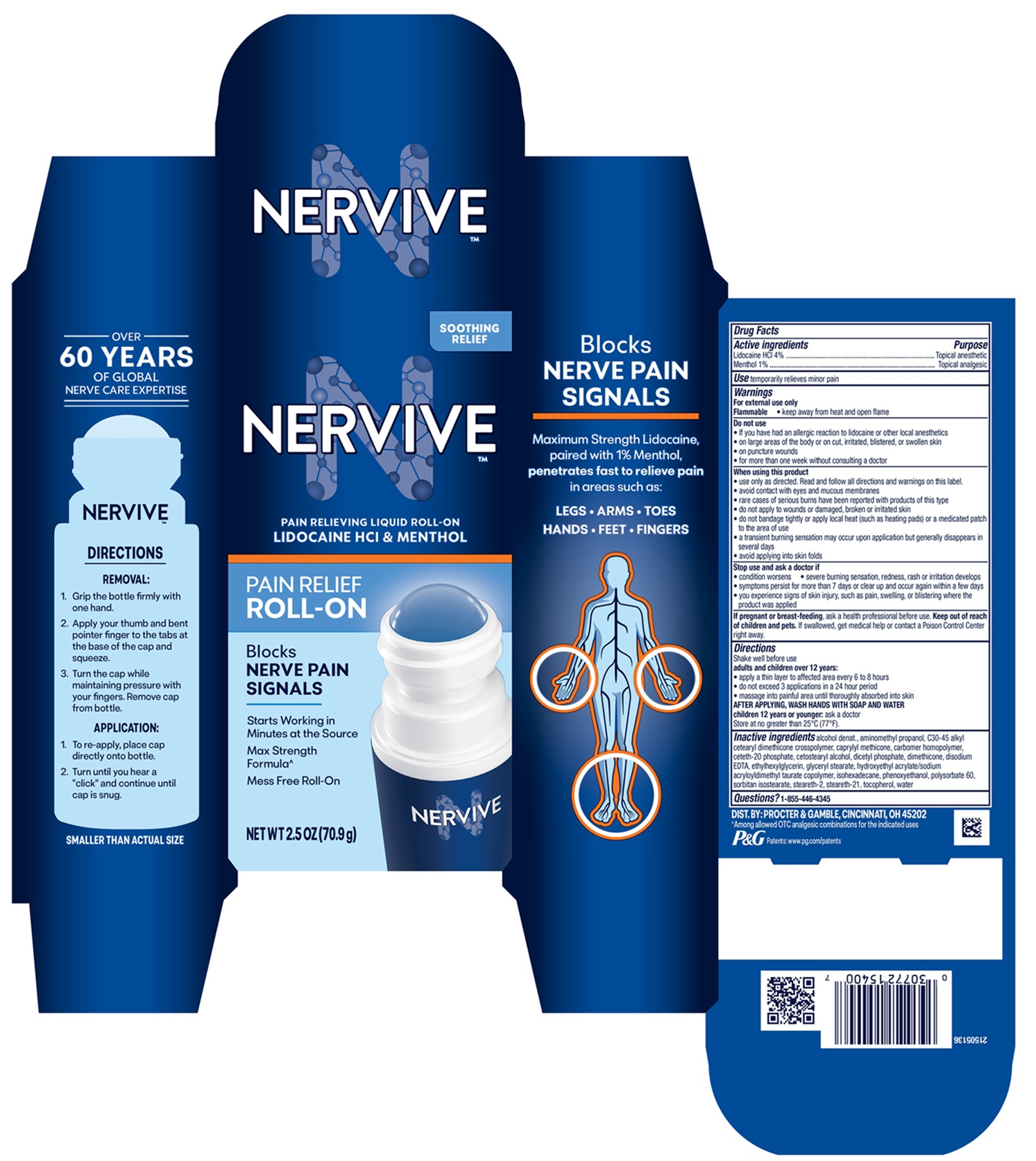 Pill image for Nervive™ Pain Relieving Liquid Roll-on