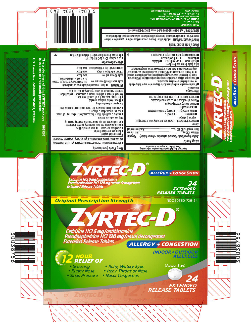 Pill image for Zyrtec-d